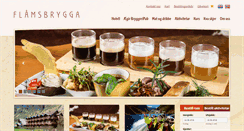 Desktop Screenshot of flamsbrygga.no